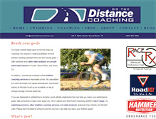 Tablet Screenshot of gothedistancecoaching.com